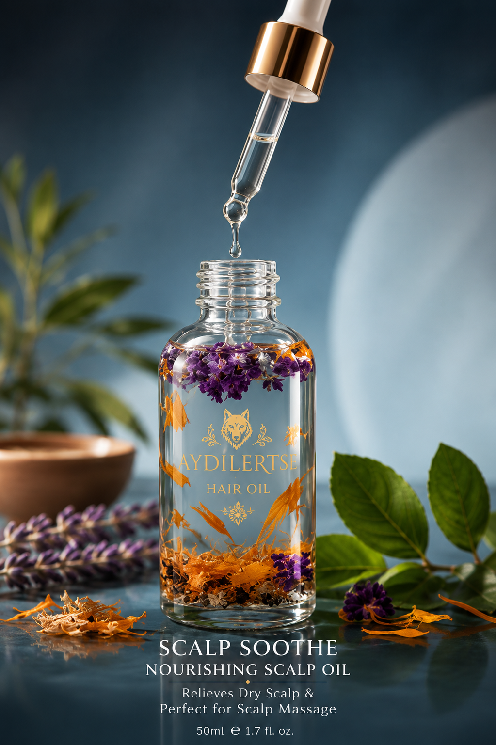 Luna Wolf Hair Oil Trio Bundle